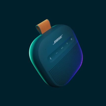 Bose SoundLink Tragbarer Micro Lautsprecher (2. Gen.), kabelloser Außen-Lautsprecher mit bis zu 12 Stunden Akkulaufzeit, wasserdicht und staubdicht, Dämmerungsblau - Limited Edition