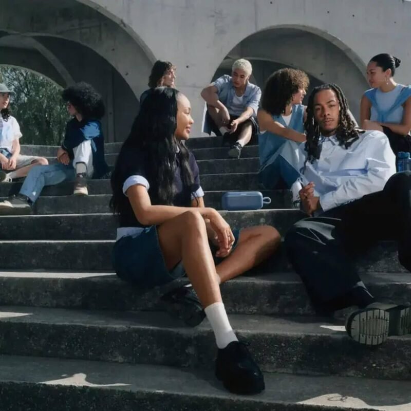 Bose SoundLink Plus: Bluetooth-Boombox, kabelloser Außen-Lautsprecher mit bis zu 20 Stunden Akkulaufzeit, Blue Dusk