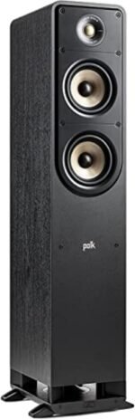 Polk Audio Signature Elite ES35 Centerlautsprecher, schlanker, hochauflösender Center Lautsprecher, Hi-Res Zertifiziert, Dolby Atmos und DTS:X kompatibel (Stück)