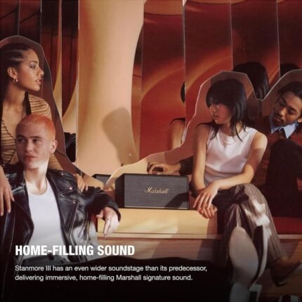 Marshall Stanmore III Bluetooth-Lautsprecher – Schwarz