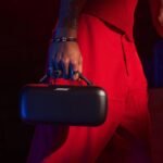 Bose Tragbarer SoundLink Max Lautsprecher, große tragbare Bluetooth Boombox mit Akku, wasserdichte Lautsprecher Boxen, bis zu 20h Akkulaufzeit, USB-C, integrierter 3,5 mm AUX-Eingang, Schwarz