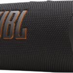 JBL Flip 7, kabelloser tragbarer Bluetooth-Lautsprecher, 16 Stunden Akkulaufzeit, IP68 wasserdicht, Staub- und stoßfest, JBL Pro Sound mit AI Boost, Auracast Multi-Speaker-Verbindung, Schwarz