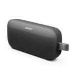 Bose SoundLink Flex Tragbarer Bluetooth Lautsprecher (2. Gen.), Tragbarer Outdoor Lautsprecher, wasserdicht und staubdicht, mit naturgetreuem Klang, bis zu 12 Stunden Akkulaufzeit, Sandstein