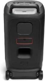 JBL PartyBox 520, kabelloser Bluetooth Partylautsprecher, 15 Stunden Spielzeit, Tragbares Design, Dynamische Lichtshow, IPX4 spritzwassergeschützt, Multi-Speaker-Verbindung, AI Sound Boost, Schwarz