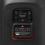JBL Partybox Club 120 in Schwarz – Tragbare Bluetooth-Lautsprecher-Box mit JBL Pro Sound, Lichtshow, KI-Sound-Boost und Teleskopgriff – 12 h Laufzeit