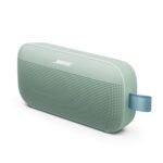 Bose SoundLink Flex Tragbarer Bluetooth Lautsprecher (2. Gen.), Tragbarer Outdoor Lautsprecher, wasserdicht und staubdicht, mit naturgetreuem Klang, bis zu 12 Stunden Akkulaufzeit, Sandstein