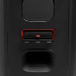 JBL PartyBox 520, kabelloser Bluetooth Partylautsprecher, 15 Stunden Spielzeit, Tragbares Design, Dynamische Lichtshow, IPX4 spritzwassergeschützt, Multi-Speaker-Verbindung, AI Sound Boost, Schwarz