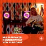 JBL Partybox Encore 2, kabelloser Bluetooth Partylautsprecher mit Mikrofon, 15 Stunden Spielzeit, IPX4 spritzwassergeschützt, Pro Sound, AI Sound Boost und Auracast Multi-Speaker, Schwarz