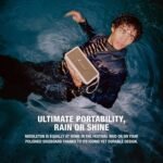 Marshall Middleton kabelloser tragbarer Bluetooth-Lautsprecher, über 20 Stunden tragbare Spielzeit, wasserfest IP67 – Crème