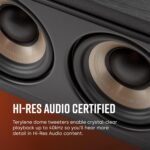 Polk Audio Signature Elite ES35 Centerlautsprecher, schlanker, hochauflösender Center Lautsprecher, Hi-Res Zertifiziert, Dolby Atmos und DTS:X kompatibel (Stück)