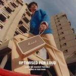 Marshall Middleton kabelloser tragbarer Bluetooth-Lautsprecher, über 20 Stunden tragbare Spielzeit, wasserfest IP67 – Crème